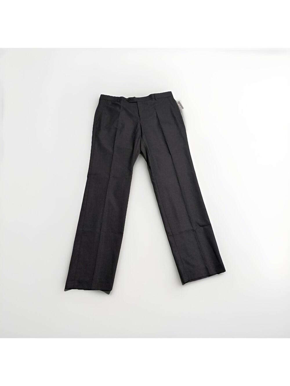 $200 NEW MICHAEL KORS Mens 34x30 Solid Gray Stretch Trousers/Dress Pants/Slacks
